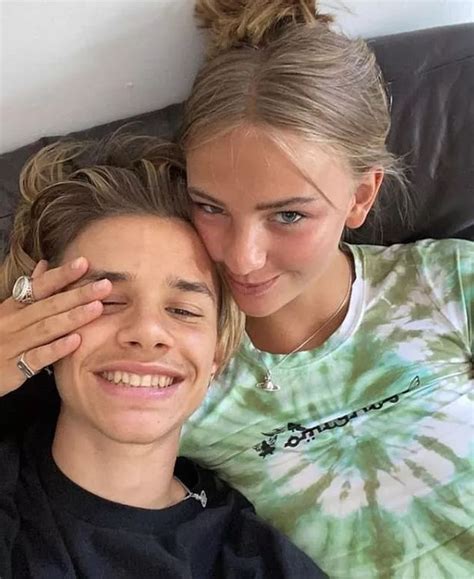 romeo beckham gucci|romeo beckham girlfriend.